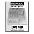 NADY AUDIO PRM-400 Owners Manual