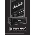 MARSHALL VBA400 Owners Manual