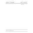 WALTHAM WT6037 Service Manual