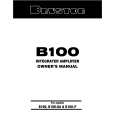 BRYSTON B100 Owners Manual