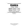 KONICA 7040 Service Manual