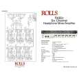 ROLLS RA62C Owners Manual
