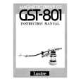 ACOS GST-801 Owners Manual
