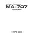 MICRO SEIKI MA-707 Owners Manual