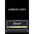 MARSHALL JCM2203 Owners Manual