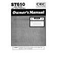 CEC CHUO DENKI ST610 Owners Manual