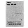 RHODES VK-1000 Owners Manual