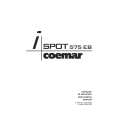 COEMAR ISPOT575EB Owners Manual