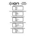 ION-AUDIO ITT03X Owners Manual