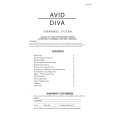 AVID DIVA Owners Manual