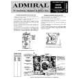 ADMIRAL 16G9B Service Manual