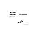 ADI AR-146 Owners Manual