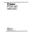 VESTAX PDX-A1 Owners Manual