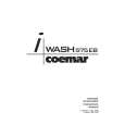 COEMAR IWASH575EB Owners Manual