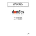 DOMEOS CBN22SI Owners Manual