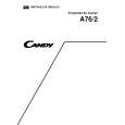 CANDY A76/2 Owners Manual