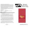 RFX RFX412 Owners Manual