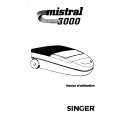SINGER MISTRAL 3000 Owners Manual