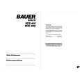BAUER VCE400 Owners Manual