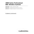 AUDIO TECHNICA ATW-3110A Owners Manual