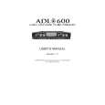 PRE SONUS ADL600 Owners Manual