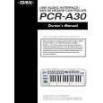 EDIROL PCR-A30 Owners Manual