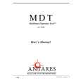 ANTARES MDT Owners Manual