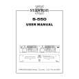 STANTON S-550 Owners Manual