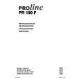PROLINE PR 190 F Owners Manual