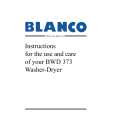 BLANCO BWD373 Owners Manual