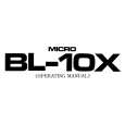 MICRO SEIKI BL-10X Owners Manual