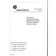 GENERAL ELECTRIC TEG12ZEY Owners Manual