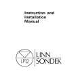 LINN-SONDEK LP12 Owners Manual