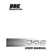 BBE 362 Owners Manual