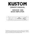 KUSTOM GROOVE1200 Owners Manual
