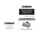 FURMAN HDS-6 Owners Manual
