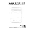 VERIS OXFORD II Service Manual