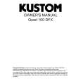 KUSTOM QUAD100DFX Owners Manual