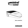 SINGER MISTRAL 4000 Owners Manual