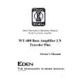 EDEN WT-400 Owners Manual