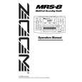 ZOOM MRS-8 Owners Manual
