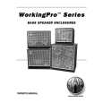SWR WORKINGPRO SERIES Owners Manual
