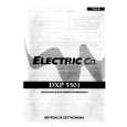 ELECTRIC DXP5501 Owners Manual