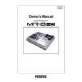 FOSTEX MR-8HD Owners Manual