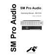 SM PRO AUDIO SM0C8 Owners Manual