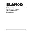 BLANCO BIDW651 Owners Manual