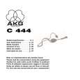 AKG C444 Owners Manual
