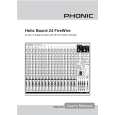 PHONIC HELIX BOARD 24 FIRE WIRE Owners Manual