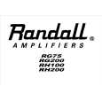 RANDALL RH200 Owners Manual