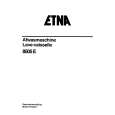 ETNA 8505E Owners Manual